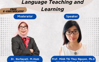 Visiting Professor : The Importance of Pragmatic Competence in Language Teaching and Learning